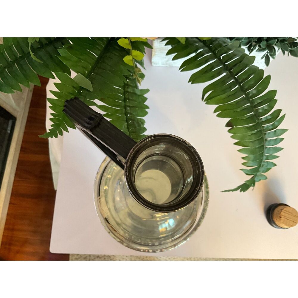 MCM Inland Glass Company carafe coffee or wine; great Mid Century vintage look - Picture 5 of 8